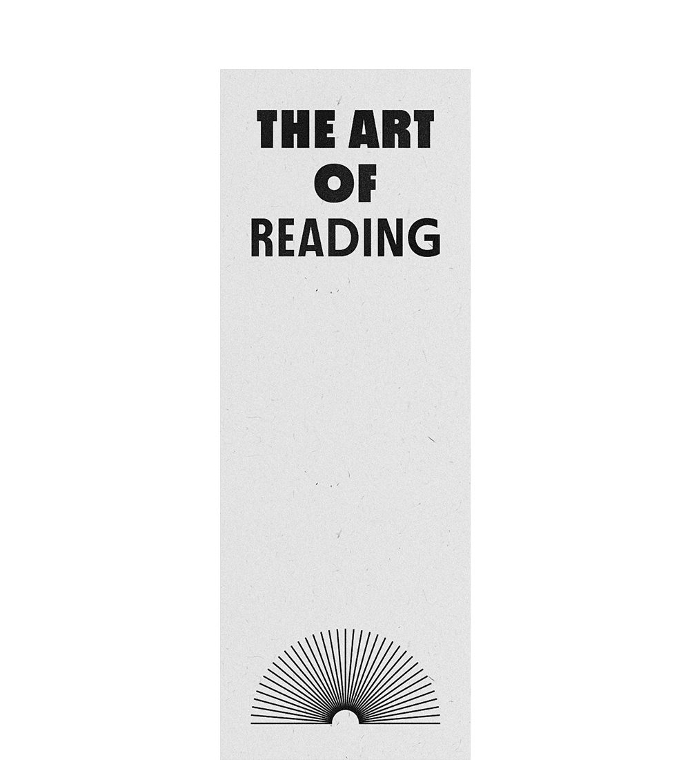[54개의 책갈피] The Art of Reading · 방아치
