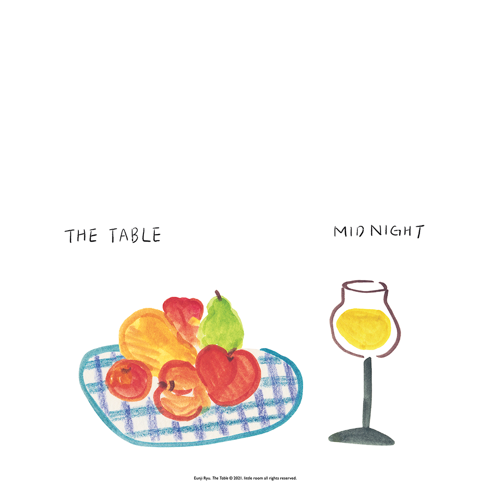[5차 입고] The Table, midnight 미니 포스터  · 류은지