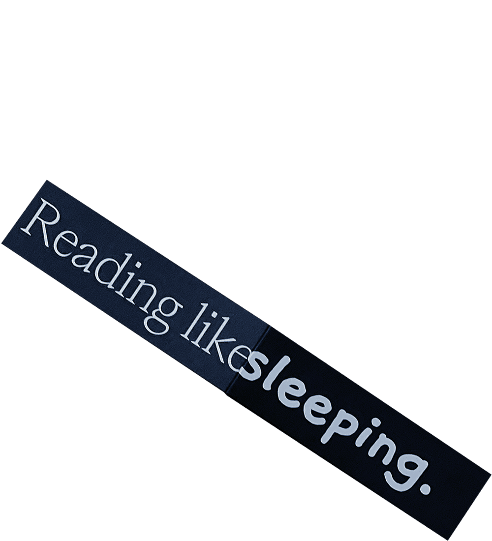 [재입고] [54개의 책갈피] Reading like sleeping · 유어마인드