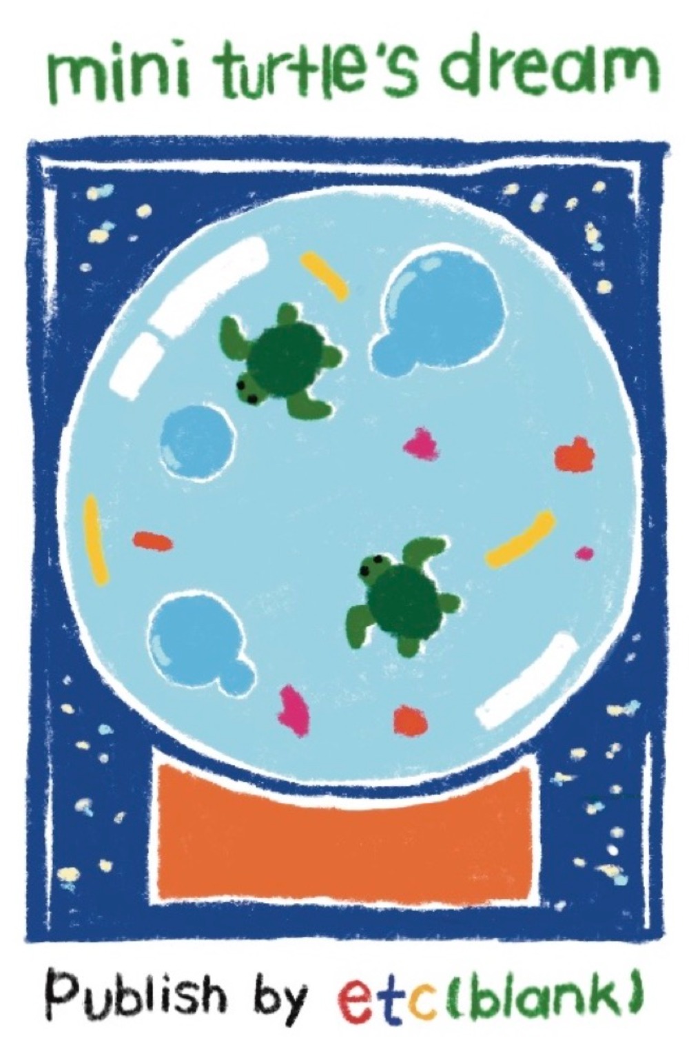 [3차 입고] mini turtle&#039;s dream ocean waste mini ball · etc blank